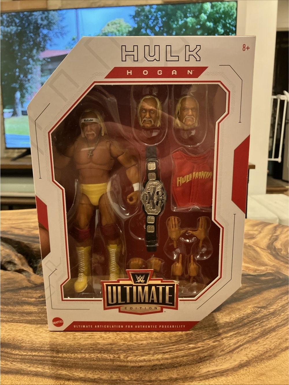 WWE Ultimate Edition Hulk Hogan (WrestleMania 1) Action Figure
